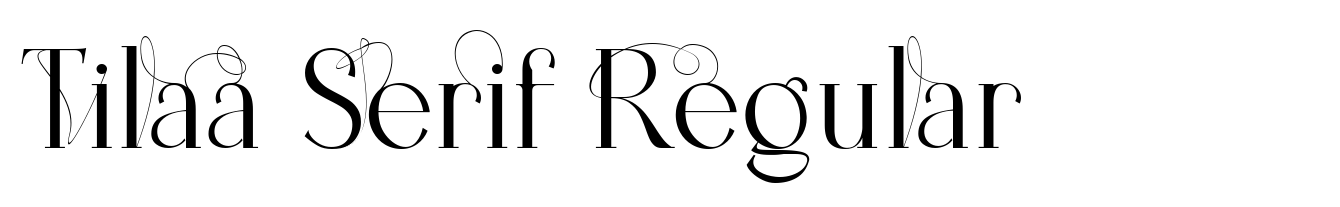 Tilaa Serif Regular